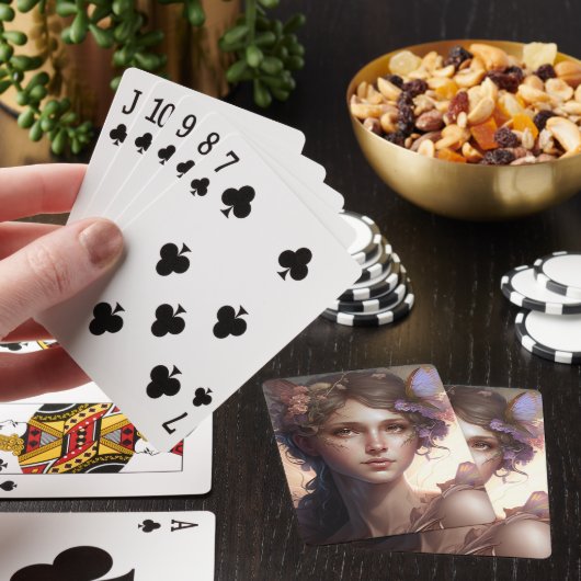 Fairy Lady Fantasy Art Pokerkaarten (Insitu)