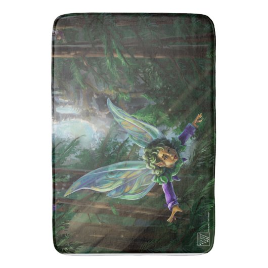 Fairy Land Art Badmat (Voorkant Verticaal)