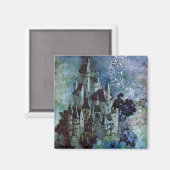 Fairy Land Castle van Edmund Dulac Magnet (Voorkant / Achterkant)