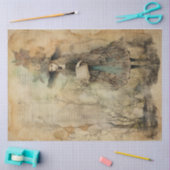 Fairy Land Lente Bos Whimsical Witch No3 Tissuepapier (Craft)