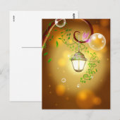 Fairy Lantern Briefkaart (Voorkant / Achterkant)