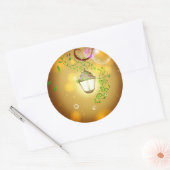 Fairy Lantern Ronde Sticker (Envelop)
