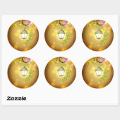 Fairy Lantern Ronde Sticker (Vel)