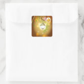 Fairy Lantern Vierkante Sticker (Tas)