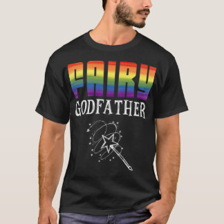 Fairy LGBT Pride Equality Awareness Godfather  T-shirt