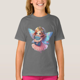 Fairy liefde voor het leren van meisje T-shirt