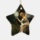 Fairy Light ball-kerstversiering Keramisch Ornament (Rechts)