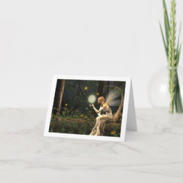 Fairy Light Ball Note-kaarten Kaart