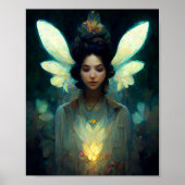 Fairy Light Fantasy Art Poster (Voorkant)