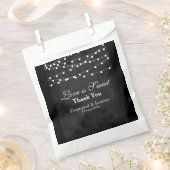 Fairy Lights & Hearts Favor Bag Bedankzakje (Geknipt)
