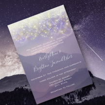 Fairy Lights Violet Paarse bruiloft