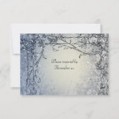 Fairy Lights Whimsy Blue RSVP (Achterkant)