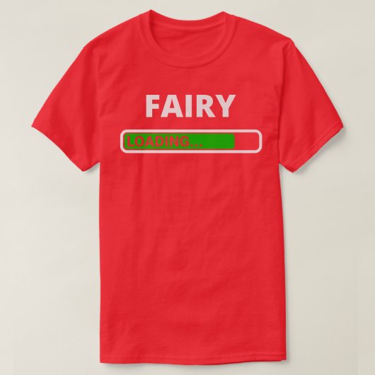 Fairy Loading Cool Halloween Costume Loading T-shirt (Design voorkant)