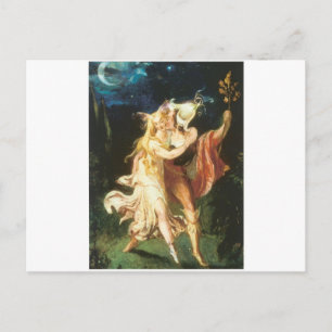 Fairy Lovers van Theodore Von Holst Briefkaart
