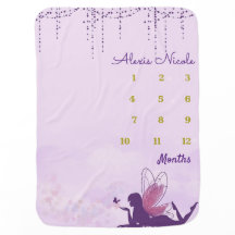 Fairy Maandelijkse Baby Deken