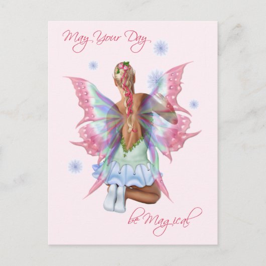 Fairy Magic Briefkaart (Voorkant)