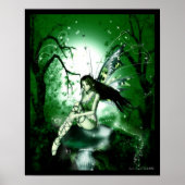 Fairy Magic Green Poster (Voorkant)
