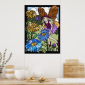 FAIRY MAGIC Kinder Art Poster (Keuken)