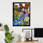 FAIRY MAGIC Kinder Art Poster (Thuiskantoor)