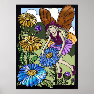 FAIRY MAGIC Kinder Art Poster