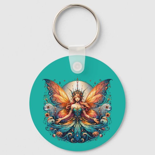 Fairy Magic, Magische Fantasy Vibe Sleutelhanger (Voorkant)