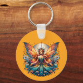 Fairy Magic, Magische Fantasy Vibe Sleutelhanger (Achterkant)