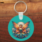 Fairy Magic, Magische Fantasy Vibe Sleutelhanger (Voorkant)