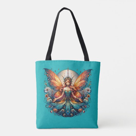 Fairy Magic, Magische Fantasy Vibe Tote Bag (Achterkant)