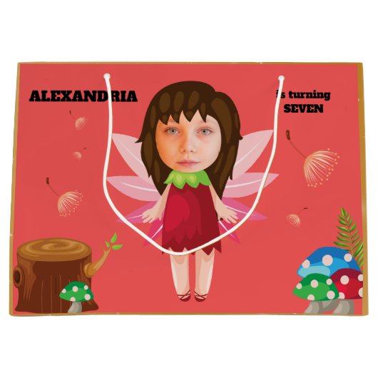 Fairy Magic Pixie New Fun Kinder Fab Groot Cadeauzakje (Voorkant)