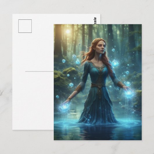Fairy Magic Poster Briefkaart (Voorkant / Achterkant)