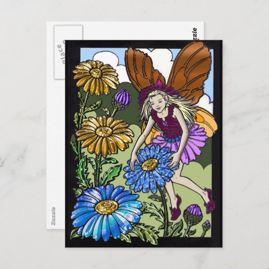 FAIRY MAGIC-reeks Briefkaart (Voorkant / Achterkant)