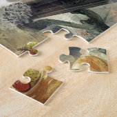 Fairy Magic Tea Party Spring Kitchen Baking Time Legpuzzel (Zijkant)