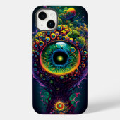 Fairy Magic Trippy Psychedelic iPhone/iPad case (Achterkant)