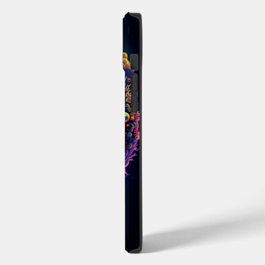 Fairy Magic Trippy Psychedelic iPhone/iPad case (Achterkant / Links)