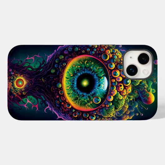 Fairy Magic Trippy Psychedelic iPhone/iPad case (Achterkant (horizontaal))