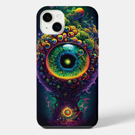 Fairy Magic Trippy Psychedelic iPhone/iPad case iPhone Hoesje (Achterkant)