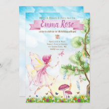 Fairy Magic verjaardagsfeestje