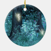 Fairy magie kerstversiering keramisch ornament (Achterkant)