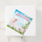 Fairy magische verjaardagsfeestje gunsttags bedankjes labels (In situ)