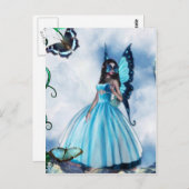 Fairy Masquerade Ball Briefkaart (Voorkant / Achterkant)