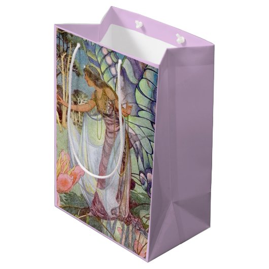 Fairy Medium Cadeauzakje (Achterkant Gekanteld)