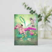 Fairy Meeting Briefkaart (Staand voorkant)
