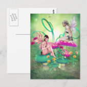 Fairy Meeting Briefkaart (Voorkant / Achterkant)