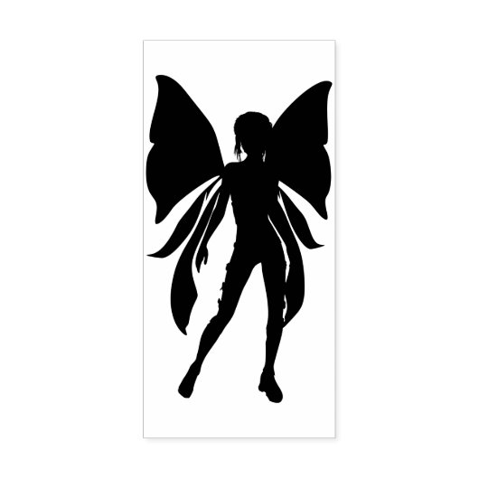 Fairy meisje fantasy kunst rubberstempel (Afrduk)