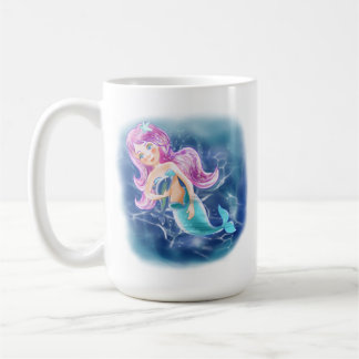 Fairy mermaid koffiemok