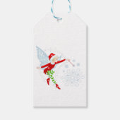 Fairy Merry Christmas Gift Labels Cadeaulabel (Voorkant)
