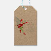 Fairy Merry Christmas Gift Labels