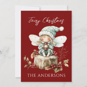 Fairy Merry Christmas Magnetische Kaart