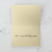 Fairy Merry Kerstmis Kaart (Binnen)