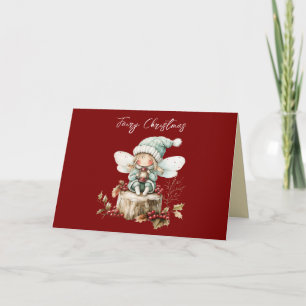 Fairy Merry Kerstmis Kaart